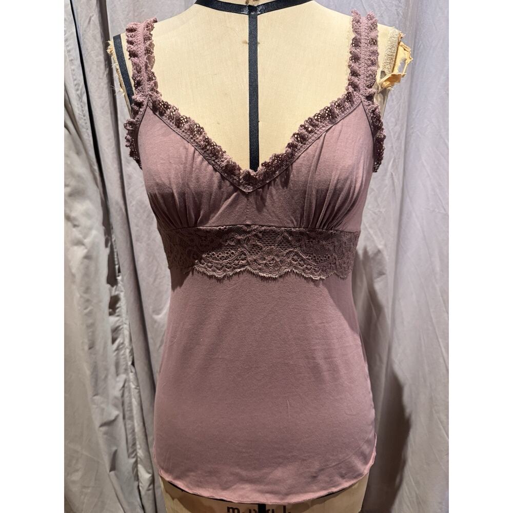 Ann Ferriday VTG 100% Cotton Lacy Cami S Deadstock